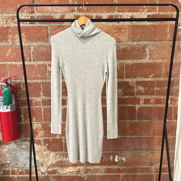 Enza Costa light grey sweater dress - Picture 2 of 2